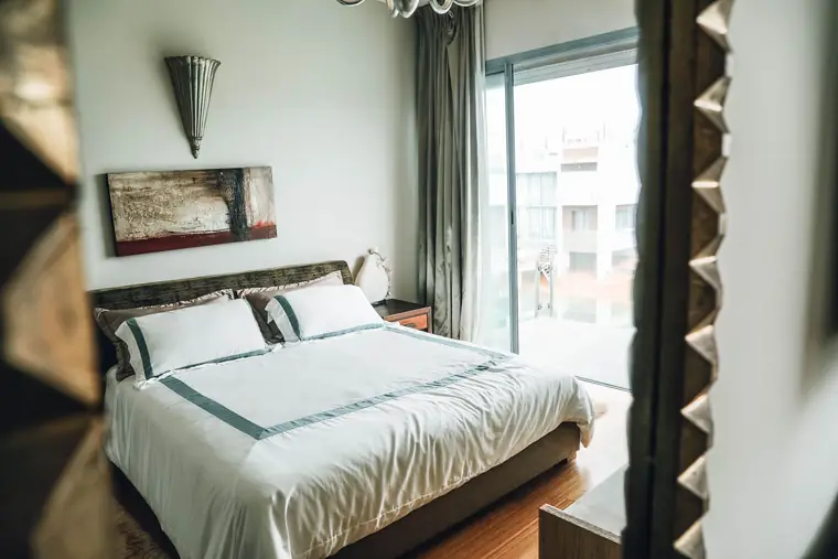 Boutique hotel room